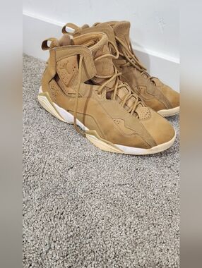 Men's High-Top Athletic Sneakers in Wheat